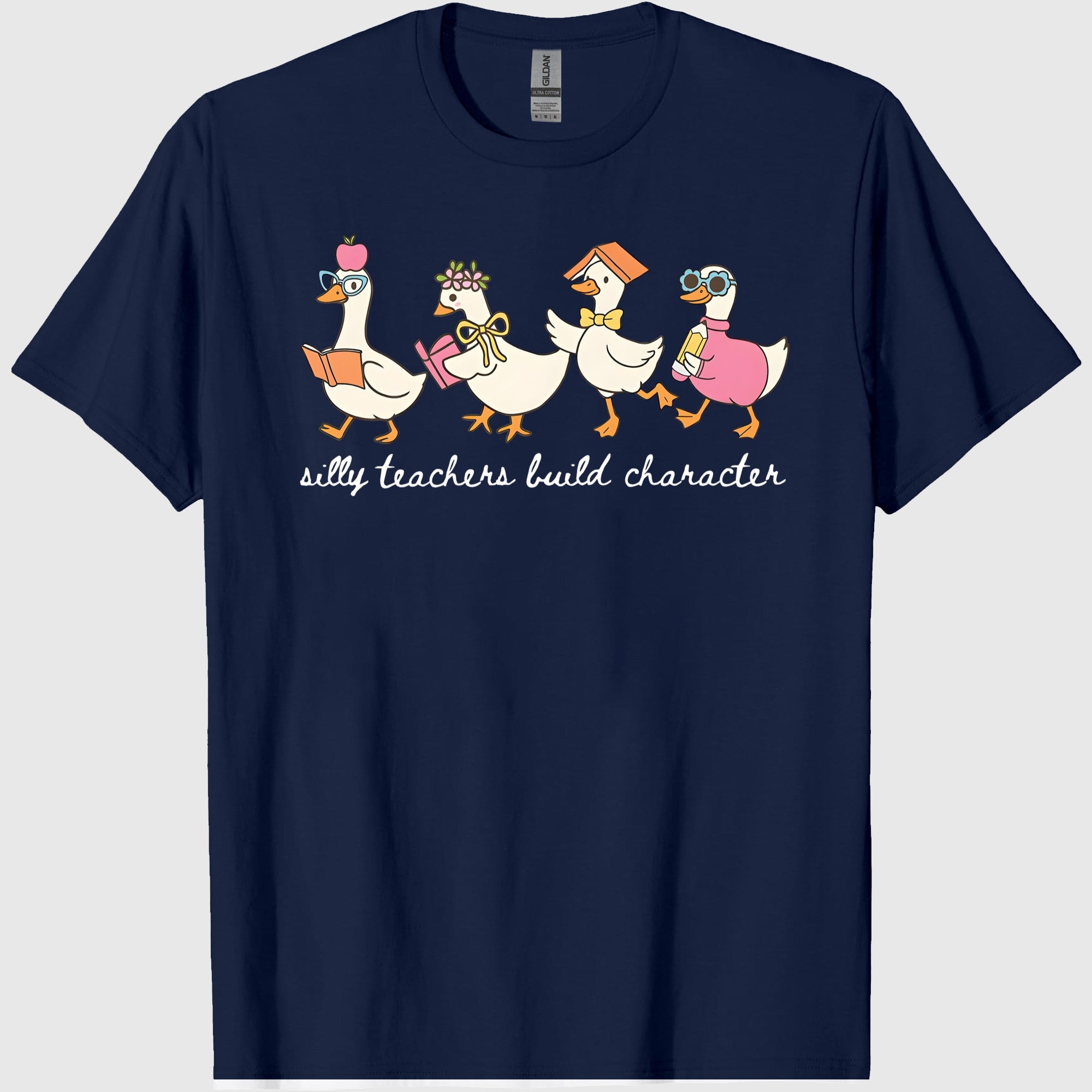Silly Teacher Goose Shirt, Silly Goose Teacher Tshirt, Back to School Tee, Teacher Appreciation Gift, Funny Gift for Teacher