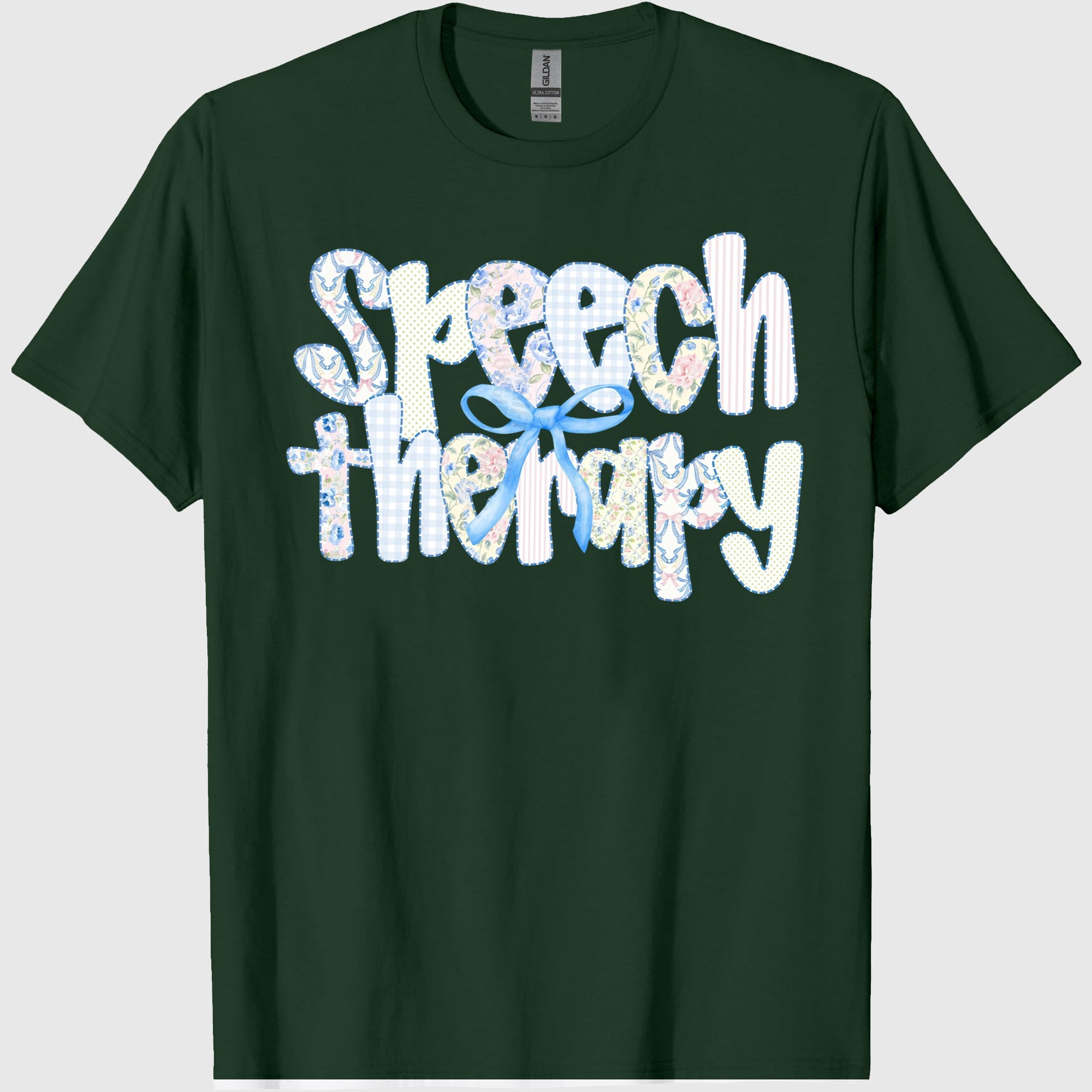 Speech Therapy Shirt, SLP Shirt,Funny Shirts for Women – Casual Graphic Short Sleeve T-Shirt, Vintage Letter Print, Western Outfits, Comfortable Unisex Back to School Tee