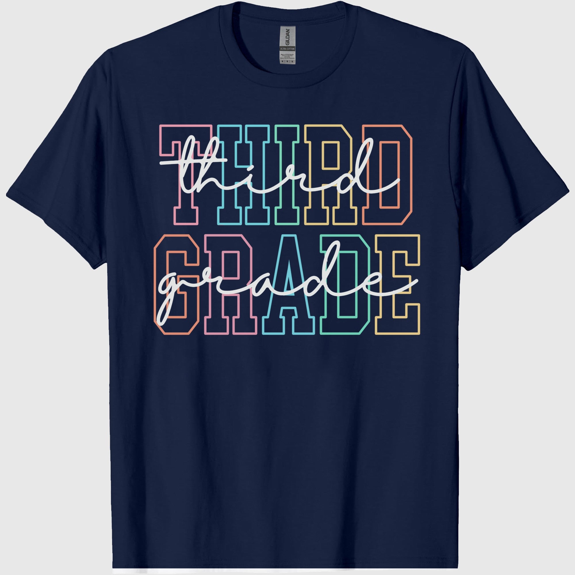 Third Grade Teacher Shirt, 3rd Grade Teacher Shirt, Third Grade TShirt, Elementary School, Teaching Shirt Back to school Graphic tee