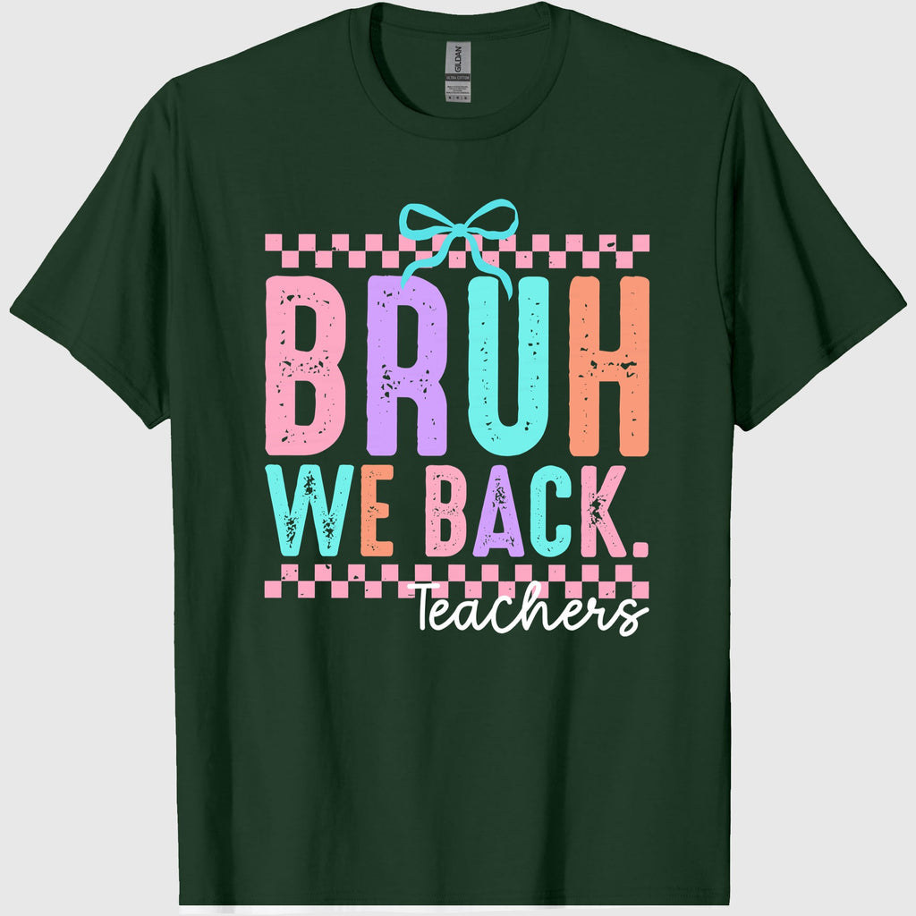 We Back Teachers Shirt,First Day of School Tshirt,Personalized We Back Tee Teacher,Teacher Appreciation Matching Gifts